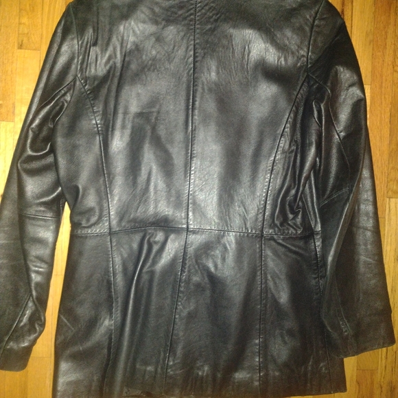 Nine West Leather Jacket - Picture 2 of 2